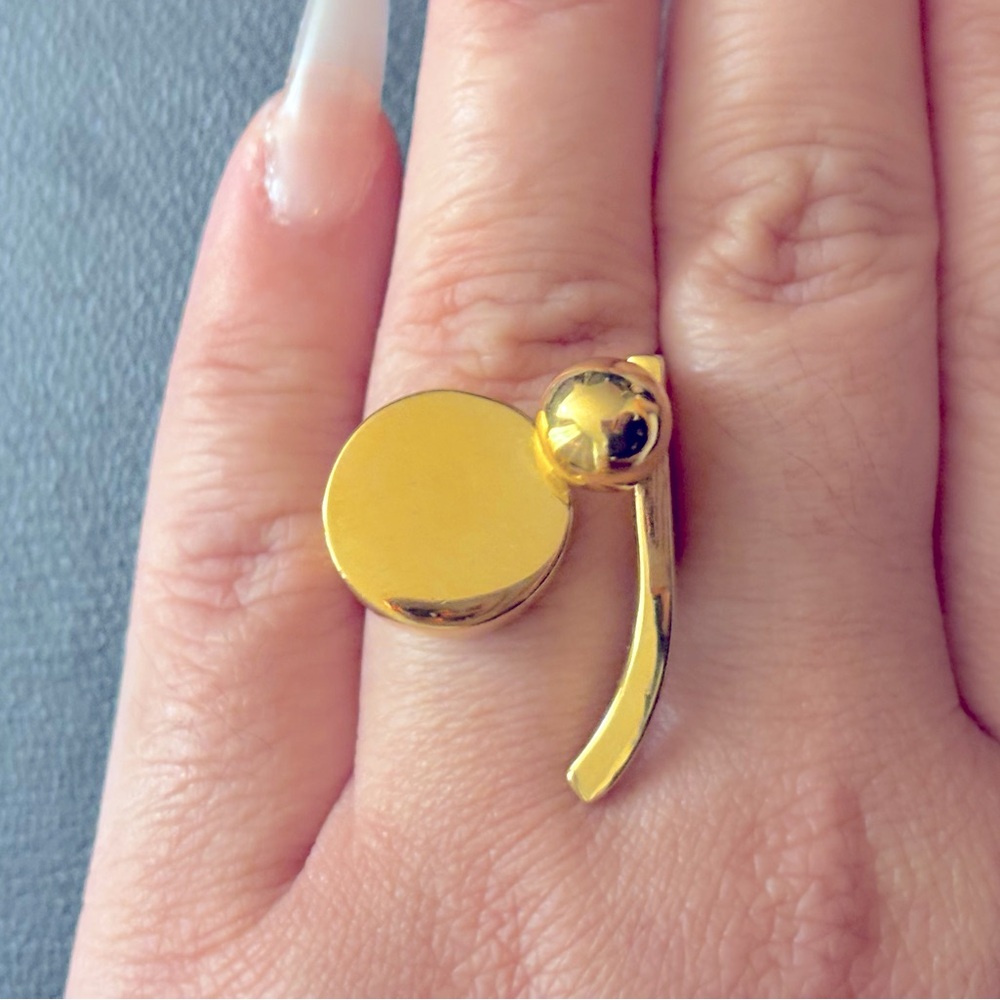 Carolina Alatorre “Emphasis Semicolon Ring”